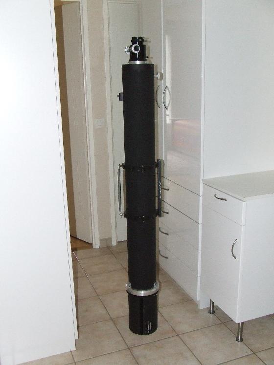 Tube lunette 150mm F1500 avec optique ISTAR