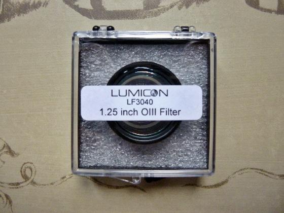 Filtre Lumicon OIII / Sphère armillaire Terrestre