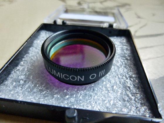 Filtre Lumicon OIII / Sphère armillaire Terrestre