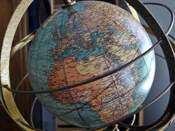 Filtre Lumicon OIII / Sphère armillaire Terrestre