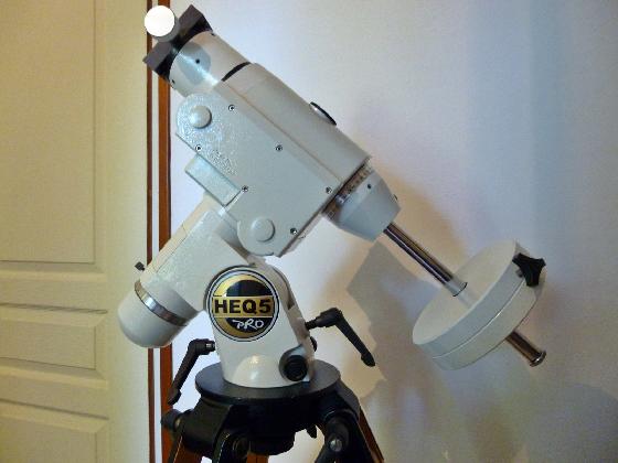 Monture Sky-Watcher HEQ5 Pro Go To avec Kit Rowan, Trépied Berlebach, Valise