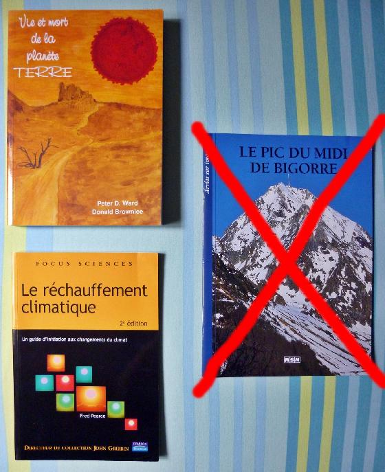 Vente de mes livres récents d'Astronomie