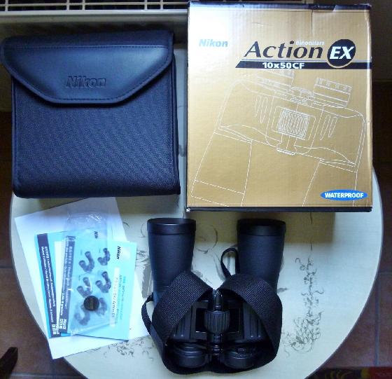Jumelles Nikon Action EX 10x50CF / Complètes / Etat Neuf