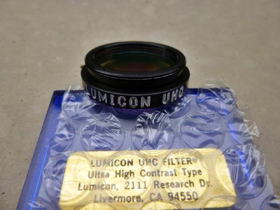 Filtre Lumicon UHC Ultra Hight Contrast 1ère Génération / Complet / Etat Neuf