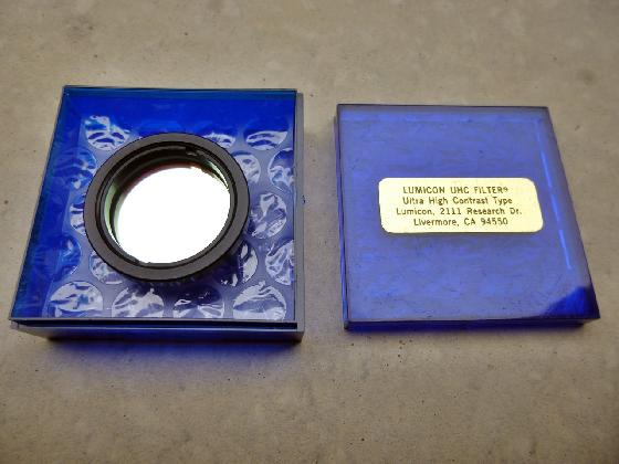 Filtre Lumicon UHC Ultra Hight Contrast 1ère Génération / Complet / Etat Neuf