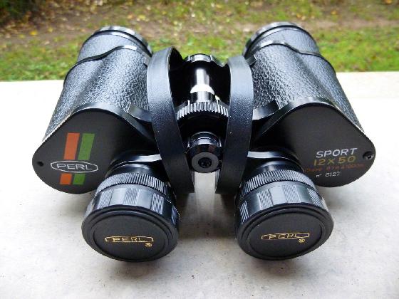 Jumelles PERL Type SPORT 12x50 Vintage / Complètes avec sacoche / Excellent Etat
