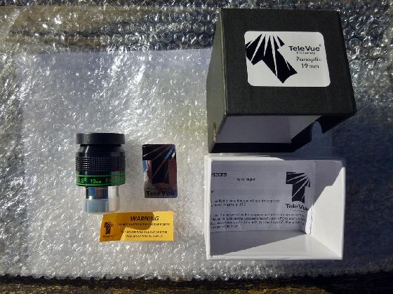 Oculaire Televue Panoptic 19 mm / Etat Neuf