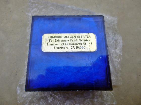Filtre Lumicon OIII Oxygen 3 / 1ère Génération / Excellent Etat