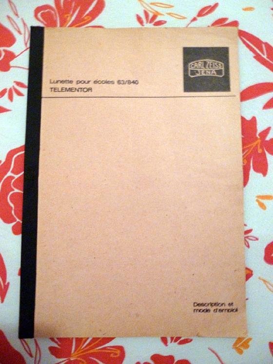 Zeiss Telementor 63/840 des années 1970 complète avec accessoires