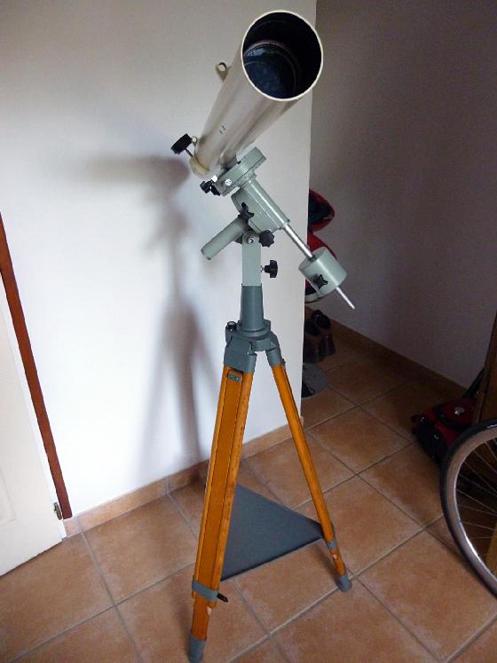 Zeiss Telementor Ecole 63/840 des années 1970 / Monture / Trépied / Accessoires