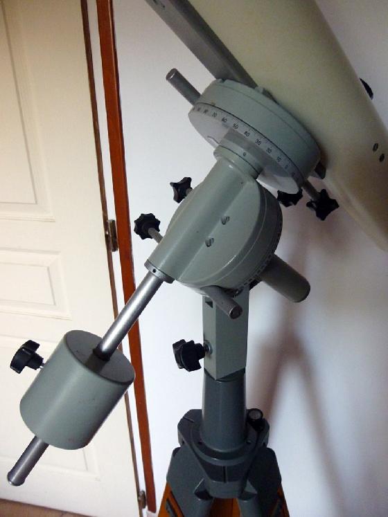 Monture Zeiss Parallactique T Telementor avec Trépied et triangle / Très bon état