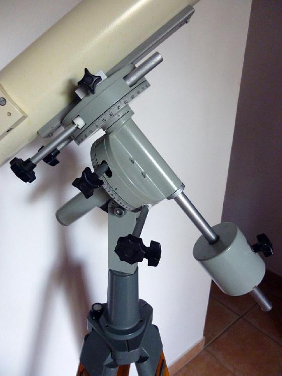 Monture Zeiss Parallactique T Telementor avec Trépied et triangle / Très bon état