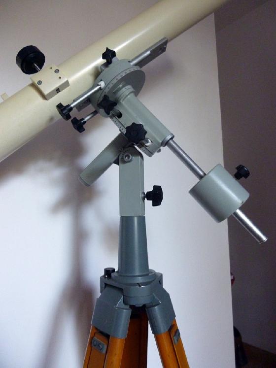 Monture Zeiss Parallactique T Telementor avec Trépied et triangle / Très bon état