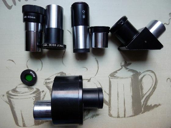 Lot d'accessoires optiques Zeiss Telementor / Très bon état