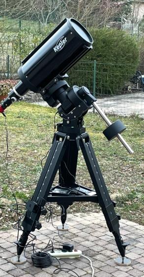 Trepied Berlebach Planet Noir + sac transport