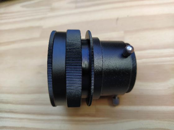 Bague focalisation hélicoïdale T2 + porte oculaire 1,25" (31,75mm)