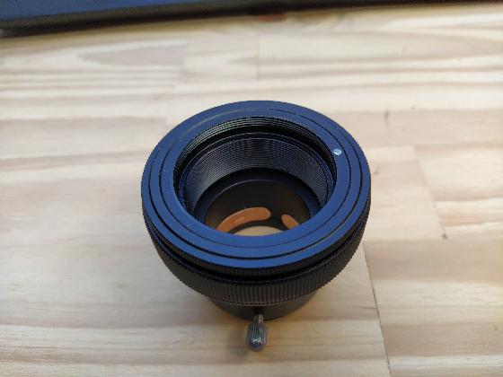 Bague focalisation hélicoïdale T2 + porte oculaire 1,25" (31,75mm)