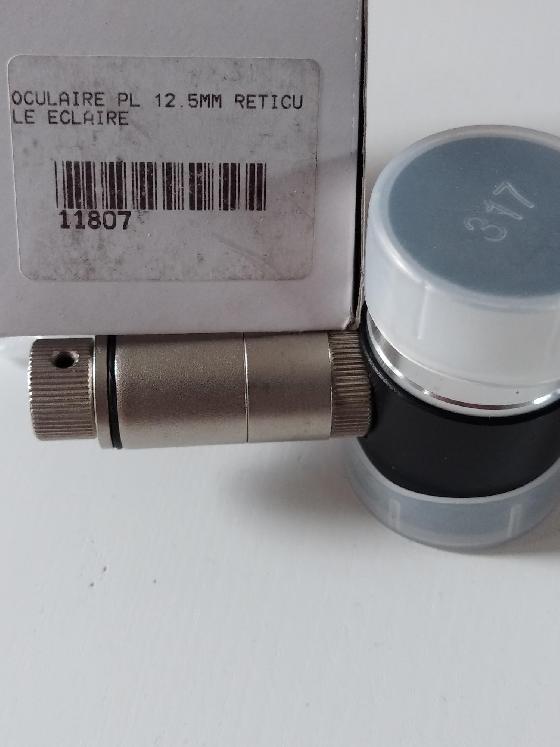 filtre ,oculaire et correcteur coma