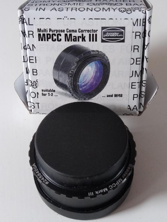 filtre ,oculaire et correcteur coma