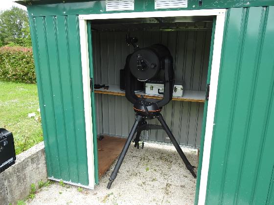 Abri pour télescope