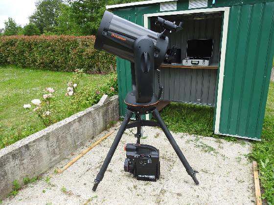 Abri pour télescope