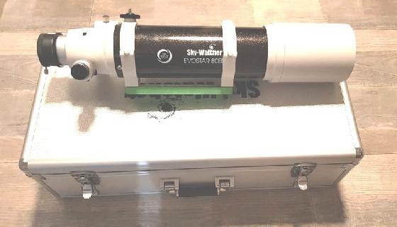 LUNETTE ASTRONOMIQUE SKY-WATCHER 80ED DUAL SPEED EVOSTAR