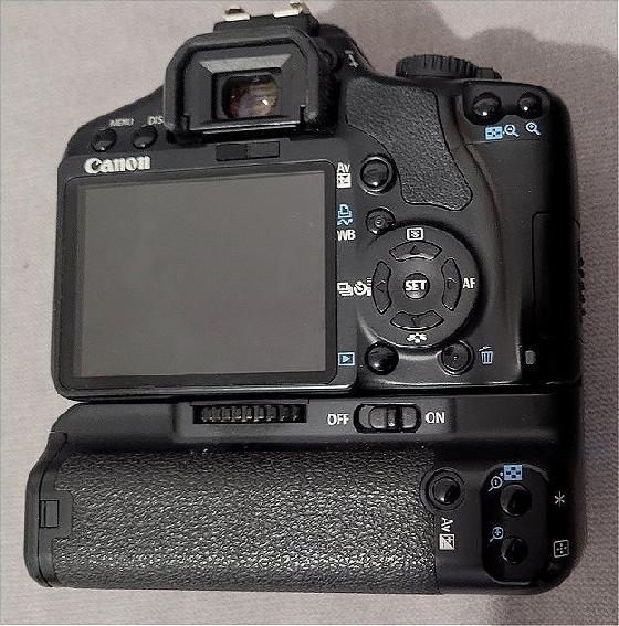 CANON EOS 450D DÉFILTRÉ PARTIEL + POIGNEE GRIP ALIM