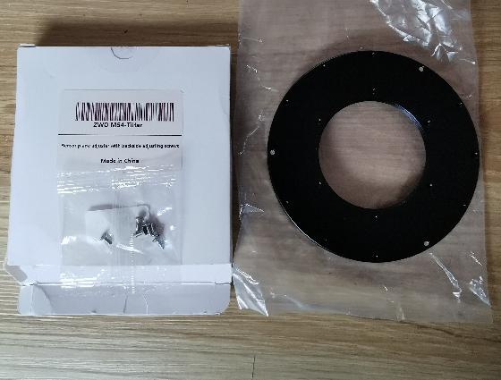 Bague anti-tilt M54 avec ajustement par l'arrière (ZWO)