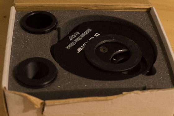 Roue a filtre 5x1.25 + filtre LRGB