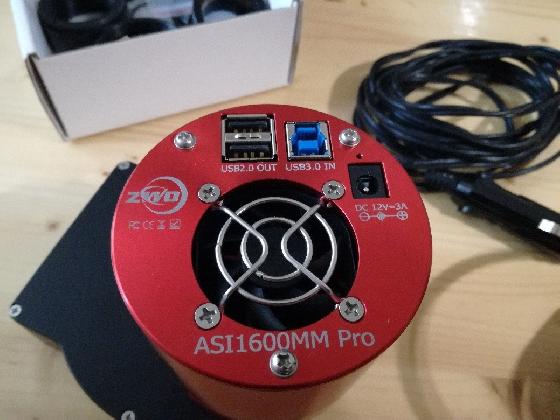 Caméra  ASI1600MM pro + RAF