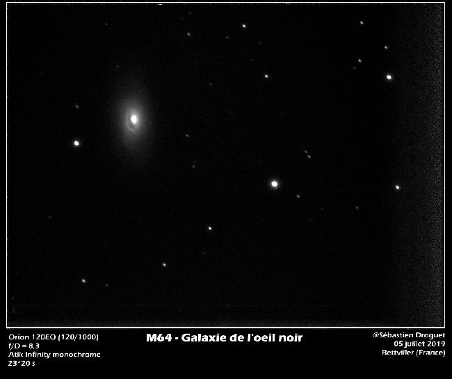 M64 - juillet 2019 - VA Atik Infinity Orion 120