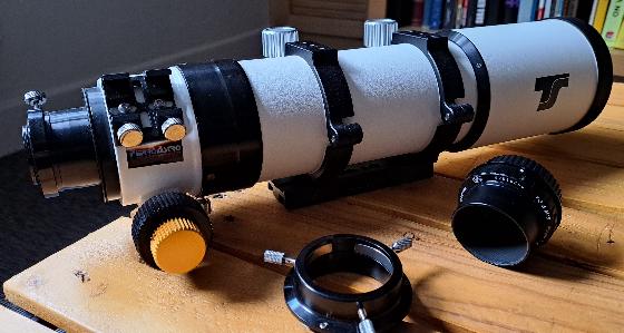 Lunette astrographe TS 80/544 quintuplet APO