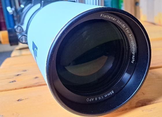 Lunette astrographe TS 80/544 quintuplet APO