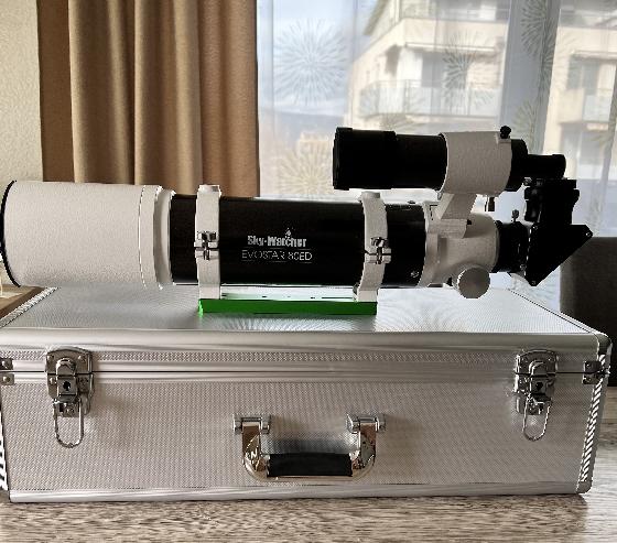 Lunette 80 ED + réducteur-correcteur 0.85