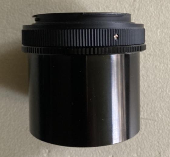 Bague t2 nikon avec adaptateur 50,8