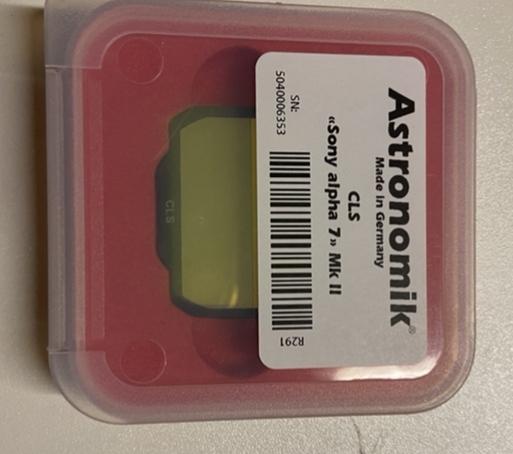 Filtre cls alpha 7 astronomik