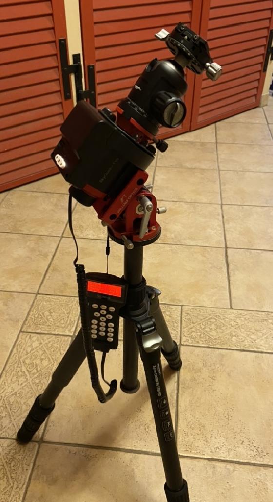 Monture Setup nomade astro photo 