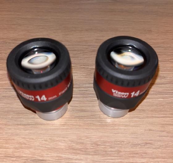 Oculaire Vixen SSW 14 mm état neuf