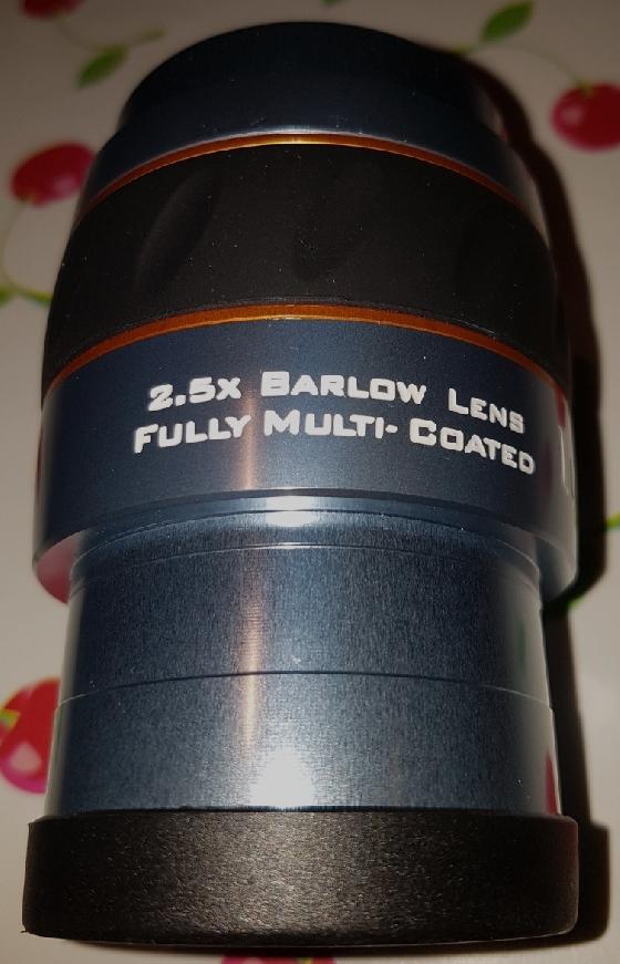 Barlow Celestron Luminos x2.5 en 2 pouces