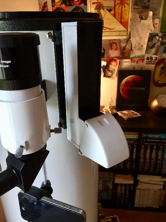 Telrad et pare-buée avec miroir