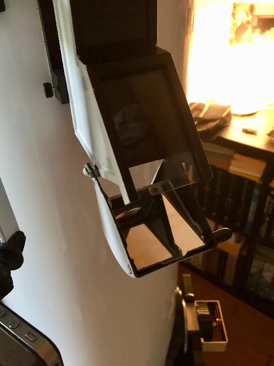 Telrad et pare-buée avec miroir