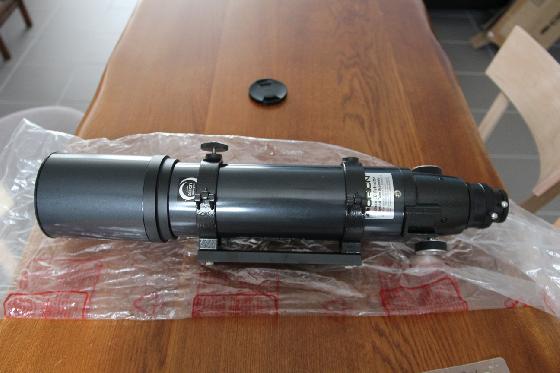 Lunette apochromatique Orion 80ED  + anneaux et queue d’aronde