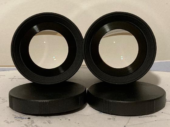 2 Oculaires BRESSER 26mm 60° Comme Neufs
