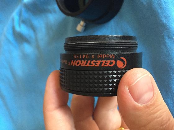 Tube Celestron C8 + Viseur 9x50 réticulé + Accessoires