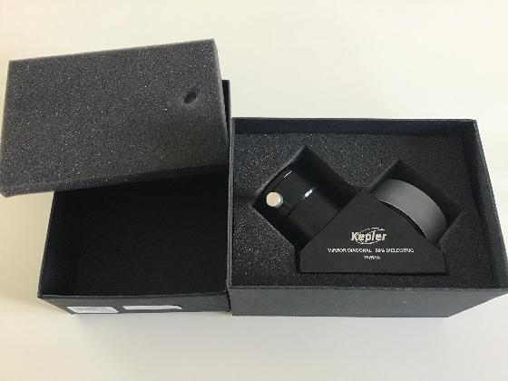 	1	59,00 €	59,00 € Renvoi coudé 2'' Kepler avec miroir diélectrique - Version : Version pour Schmidt-Cassegrain Référence : KE014