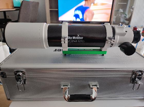 Lunette SkyWatcher Evostar DS 80ED + accessoires 