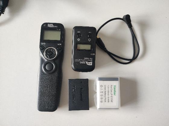 Canon Eos 760D défiltré partiel + Filtre L-Enhance Clip + accessoires