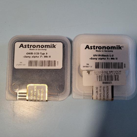 Sony A7 défiltré (setup astrophoto complet)