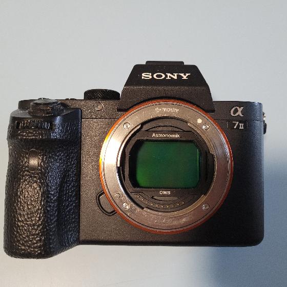 Sony A7 défiltré (setup astrophoto complet)