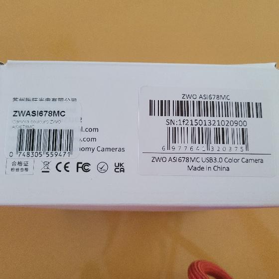 ZWO ASI 678MC